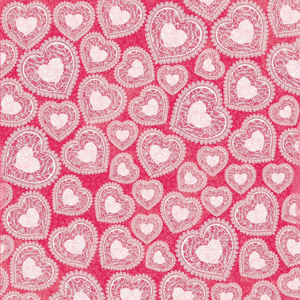 American Crafts Count The Ways Double-Sided Cardstock 12"X12" 25/Pkg - Valentine