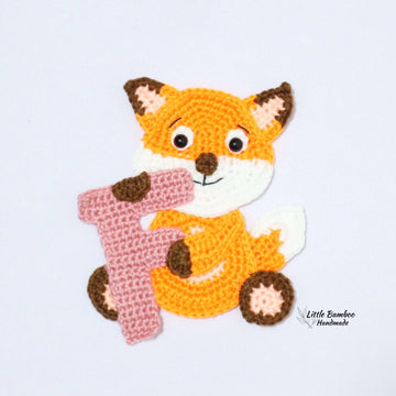 F for Fox Applique