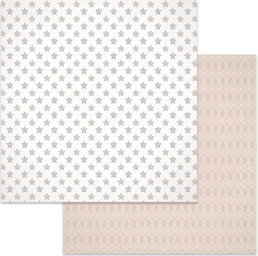 Stamperia Intl Stamperia Double-Sided Cardstock 12"X12" 10/Pkg - Texture Stars