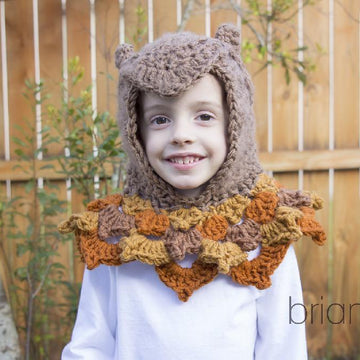 Owl Hooded Woodland Cowl