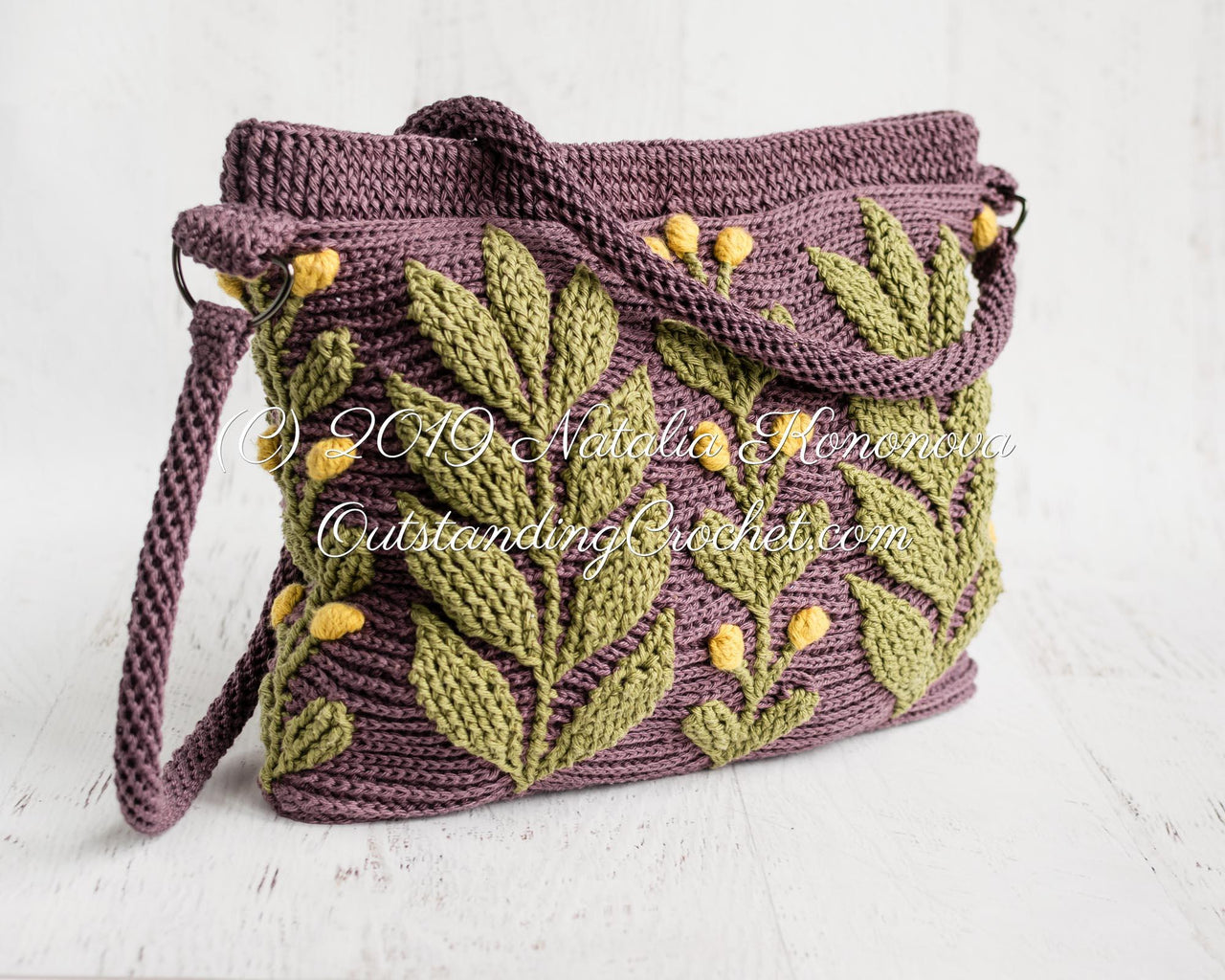 Embossed Meadow Bag