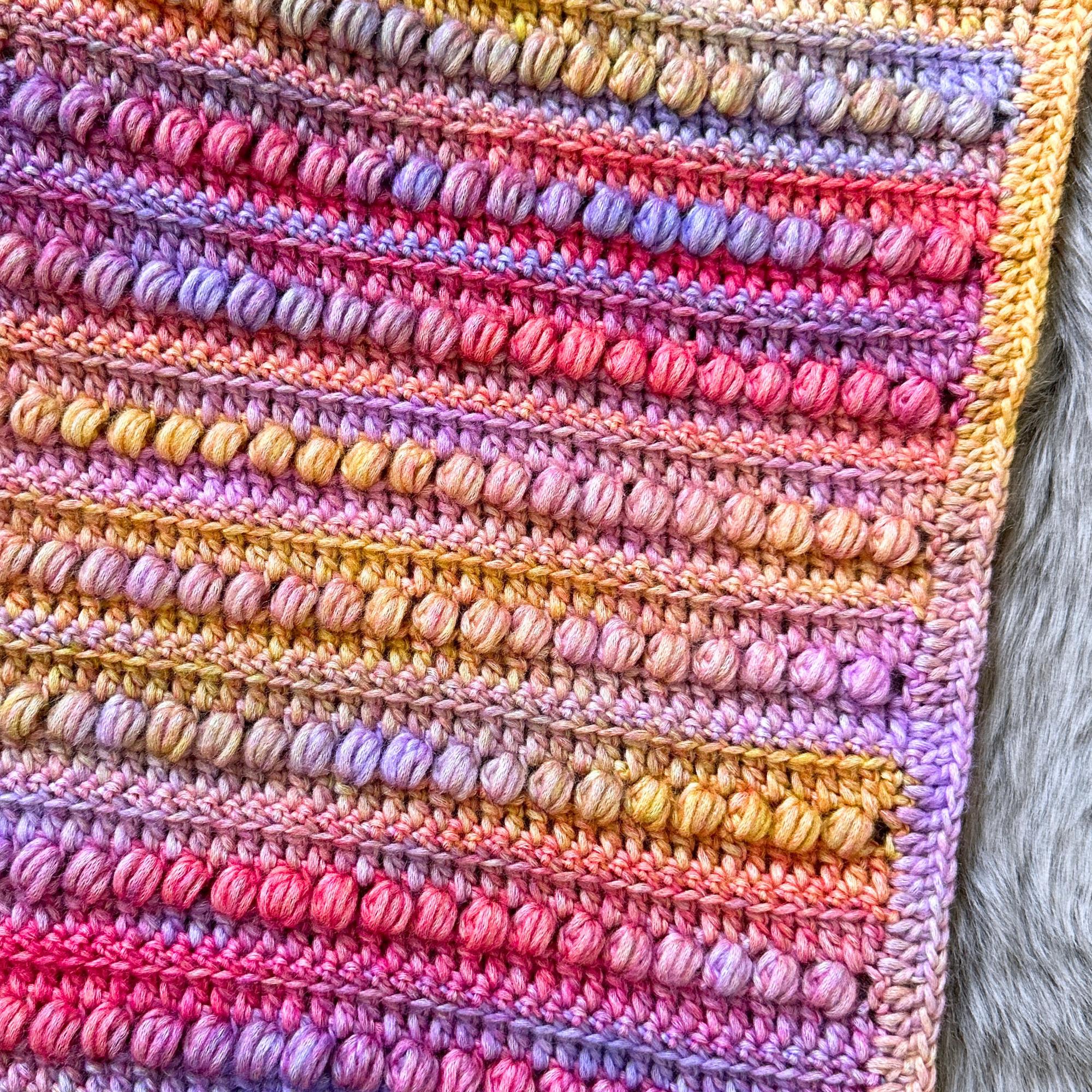 Puff Horizon Baby Blanket