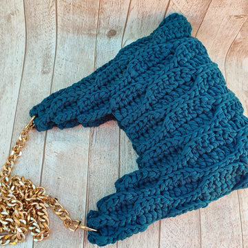 One-Piece Almond-Inspired Crossbody Hobo Bag