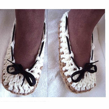 JUTE SOLES FOR SLIPPERS, & Slipper Pattern