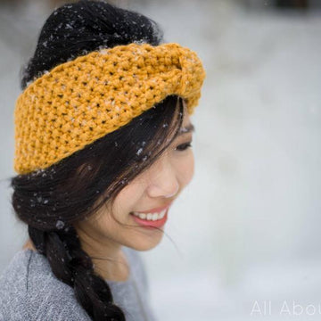 Seed Stitch Headband