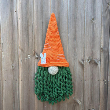 Carrot Gnome Wreath