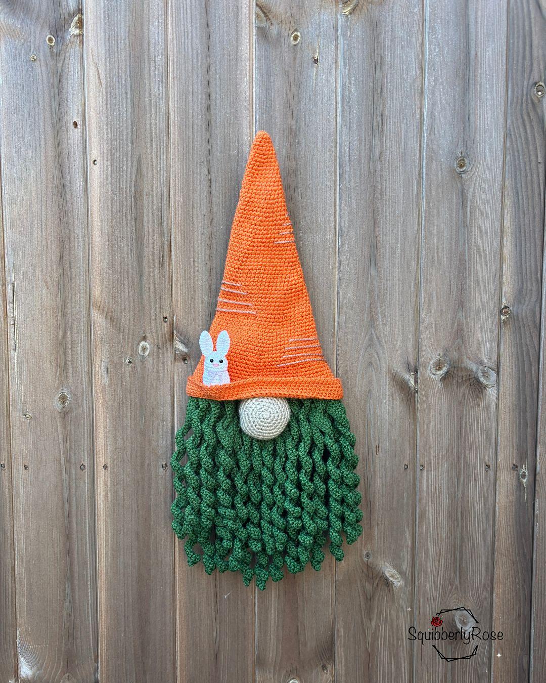 Carrot Gnome Wreath