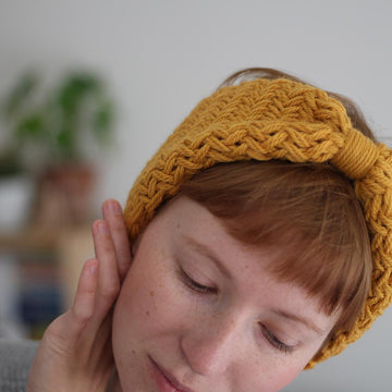 Chunky Herringbone Headband