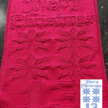 Nr. 417 Christmas Rose Merry Christmas
