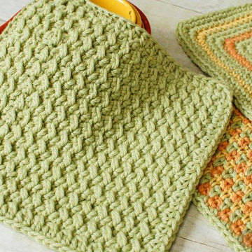 Set of 4 Crochet Dishcloths