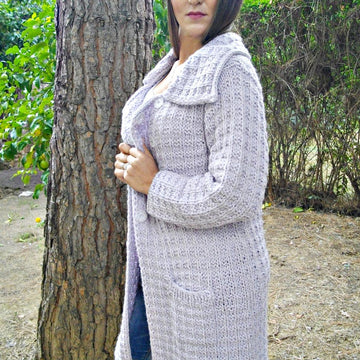 Double breasted coat