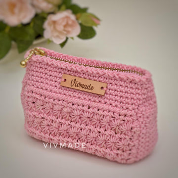 Star Stitch Pouch Dove