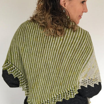 Promise of Spring shawl