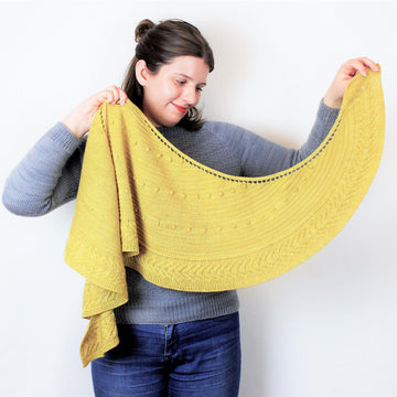 Bush Wattle Shawl