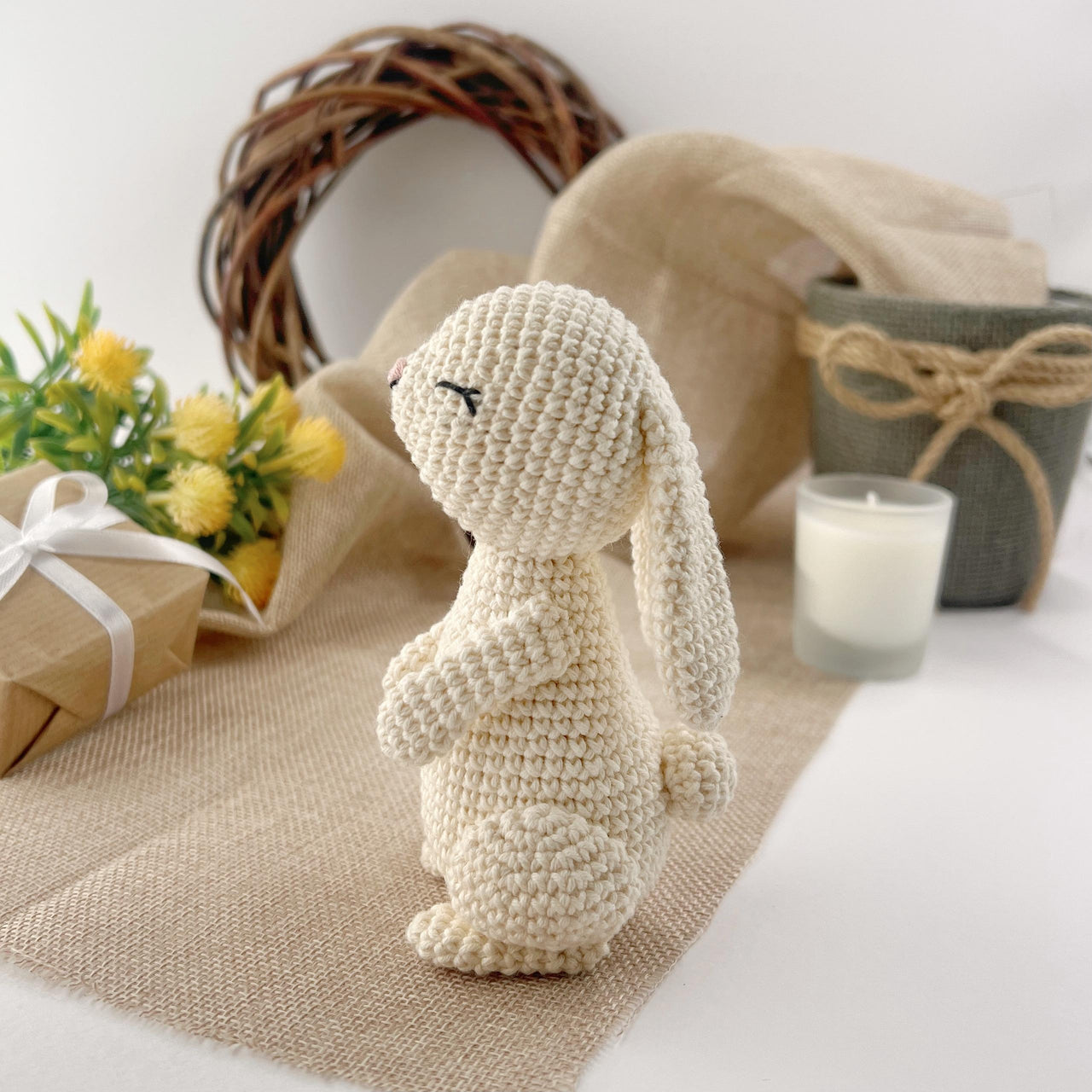 Bunny crochet pattern Rabbit amigurumi pattern toy