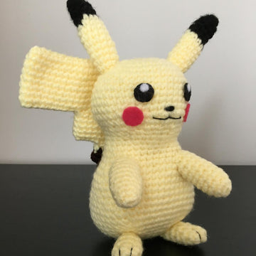 Crocheted Pikachu