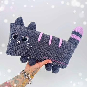 Cat Pillow Crochet Pattern Purrrest