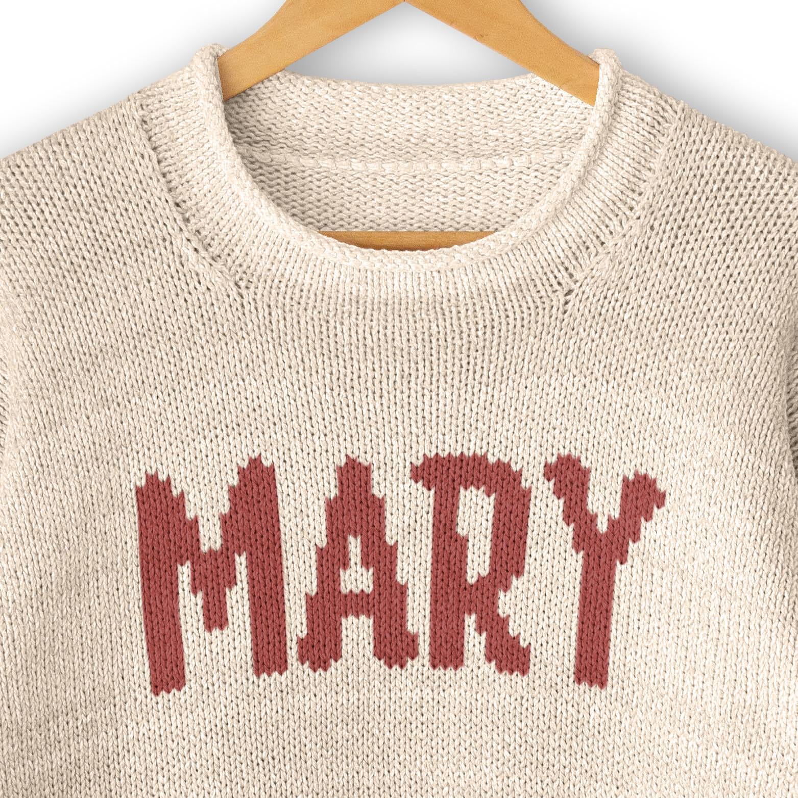Womens knit sweater Mary - Knitting Pattern