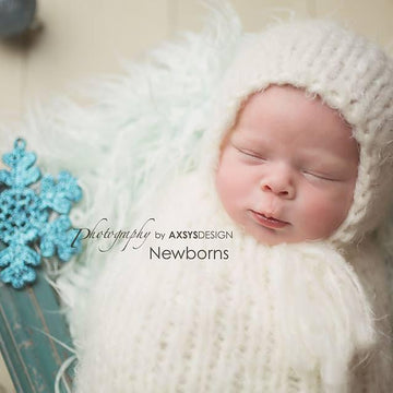 Newborn Bonnet and Swaddle Sack Cocoon