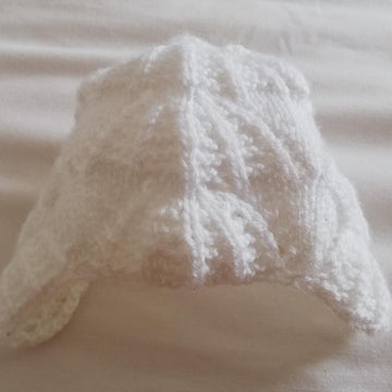 SeaShells Dress, Bonnet/Cap, Matinee Coat Newborn, 0-3mths