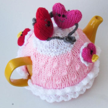 In Love Hearts Tea Cosy