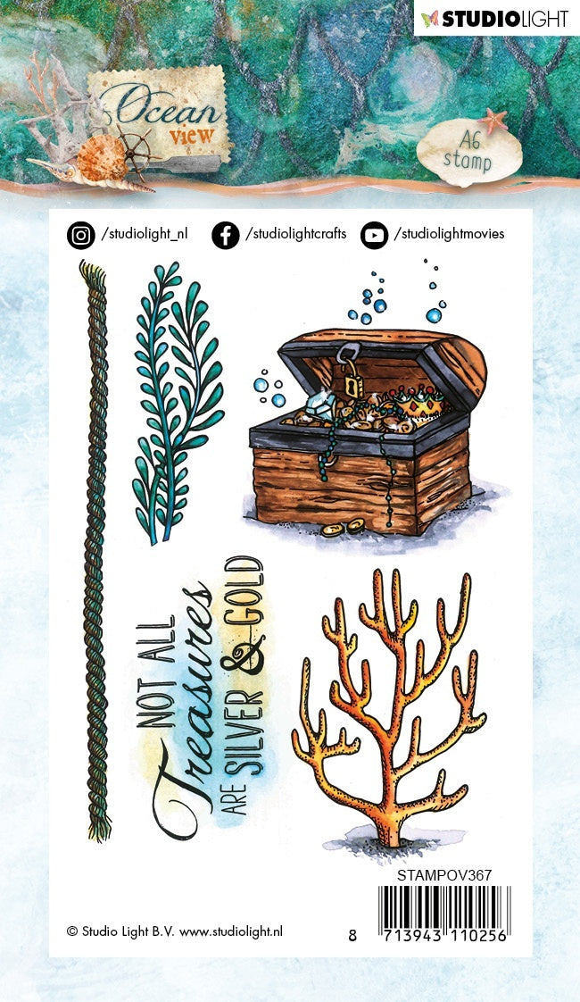 Studio Light Ocean View Clear Stamps - NR. 367
