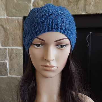 Trinity - diagonal rib family beanie