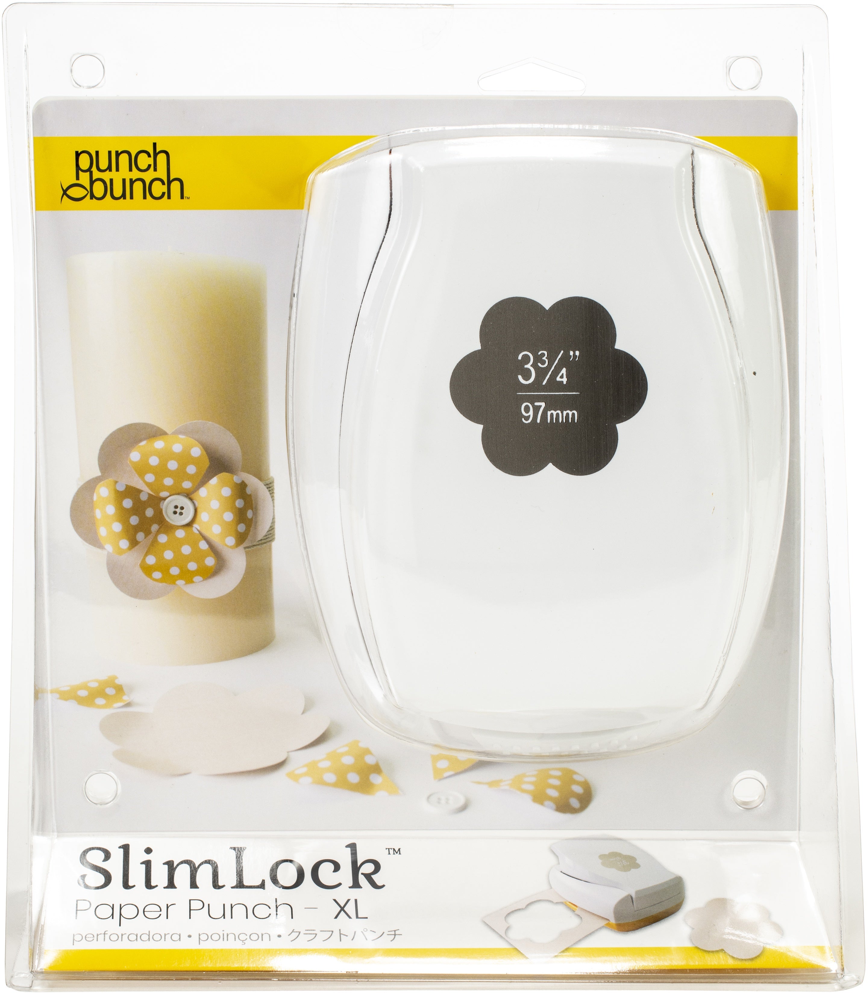 Punch Bunch SlimLock XL Punch - Flower 3.75"X3.5"
