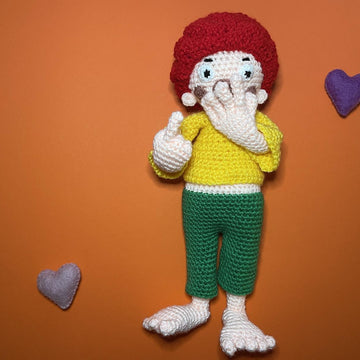 Frecher Kobold amigurumi doll