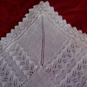 Shetland Lullaby Baby Shawl