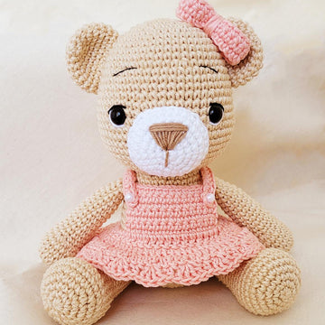 Alice's Little Bear Amigurumi Crochet Pattern