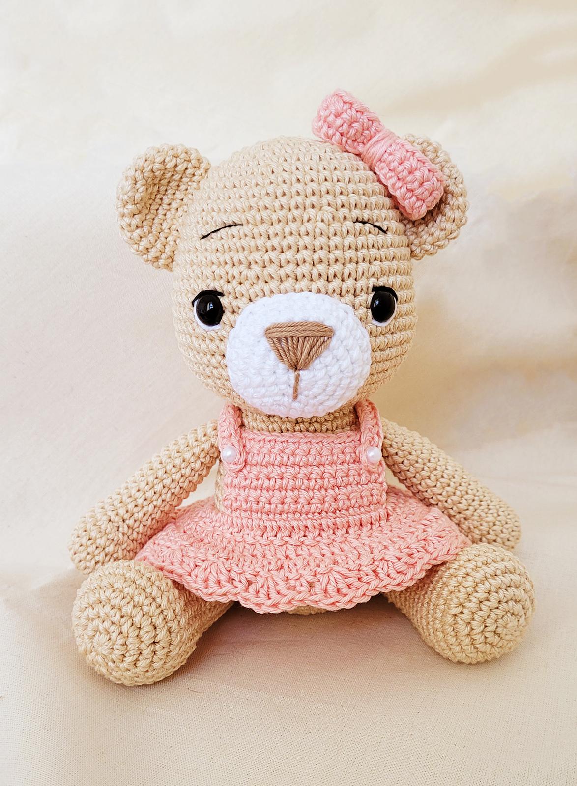 Alice's Little Bear Amigurumi Crochet Pattern