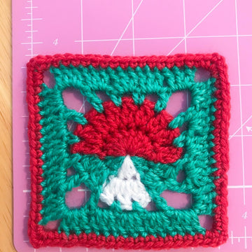 Toadstool Granny Square