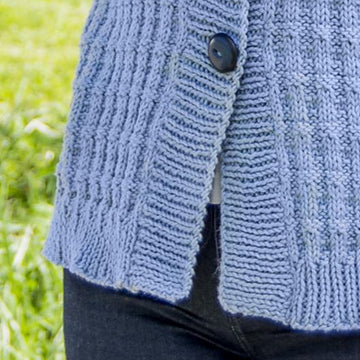 Tweed Rib Cardigan #184