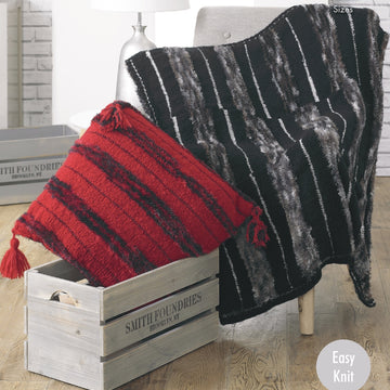 Blankets, Throw, Cushion & Wrap in King Cole Urban - 4335 - Downloadable PDF