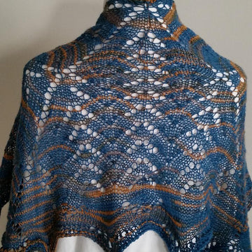 Sonoran Nights shawlette
