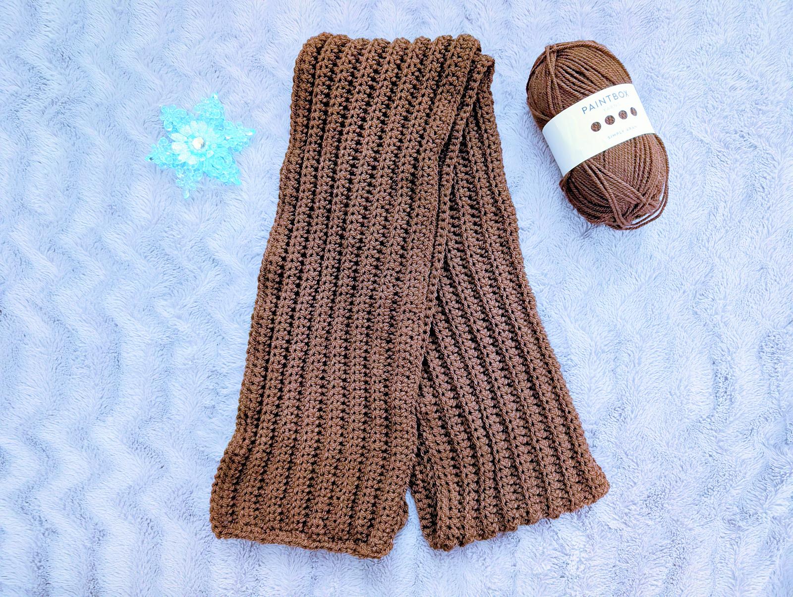 Crochet Heritage Man Scarf Pattern