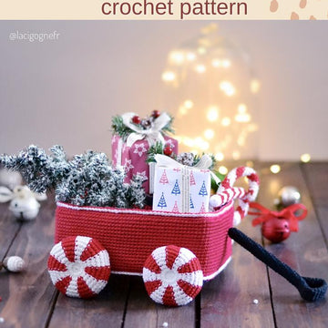 Christmas toy wagon