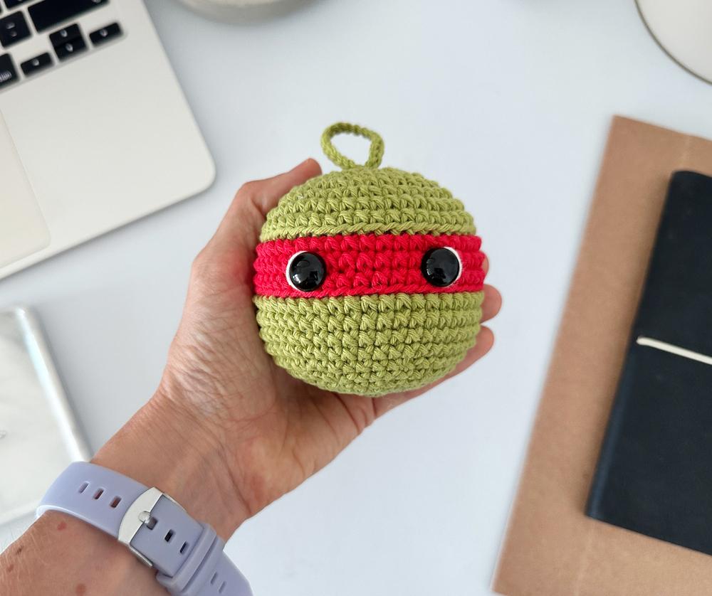Ninja Characters Crochet Christmas Ornament Pattern Bundle PDF