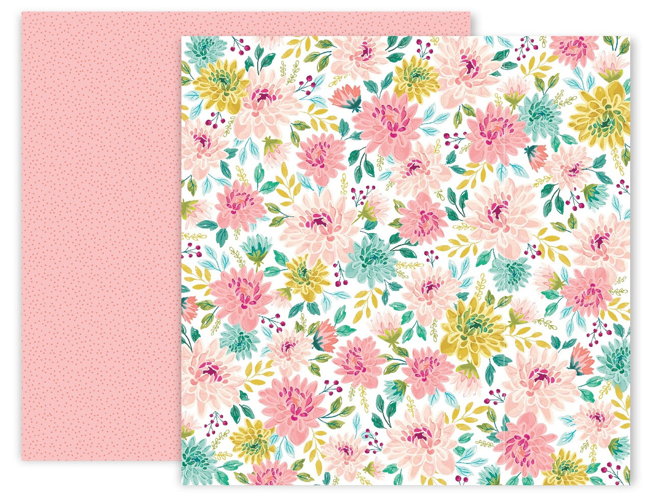American Crafts And Many More Double-Sided Cardstock 12"X12" 25/Pkg - #9