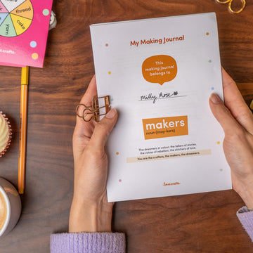 My Making Journal - Free Printable