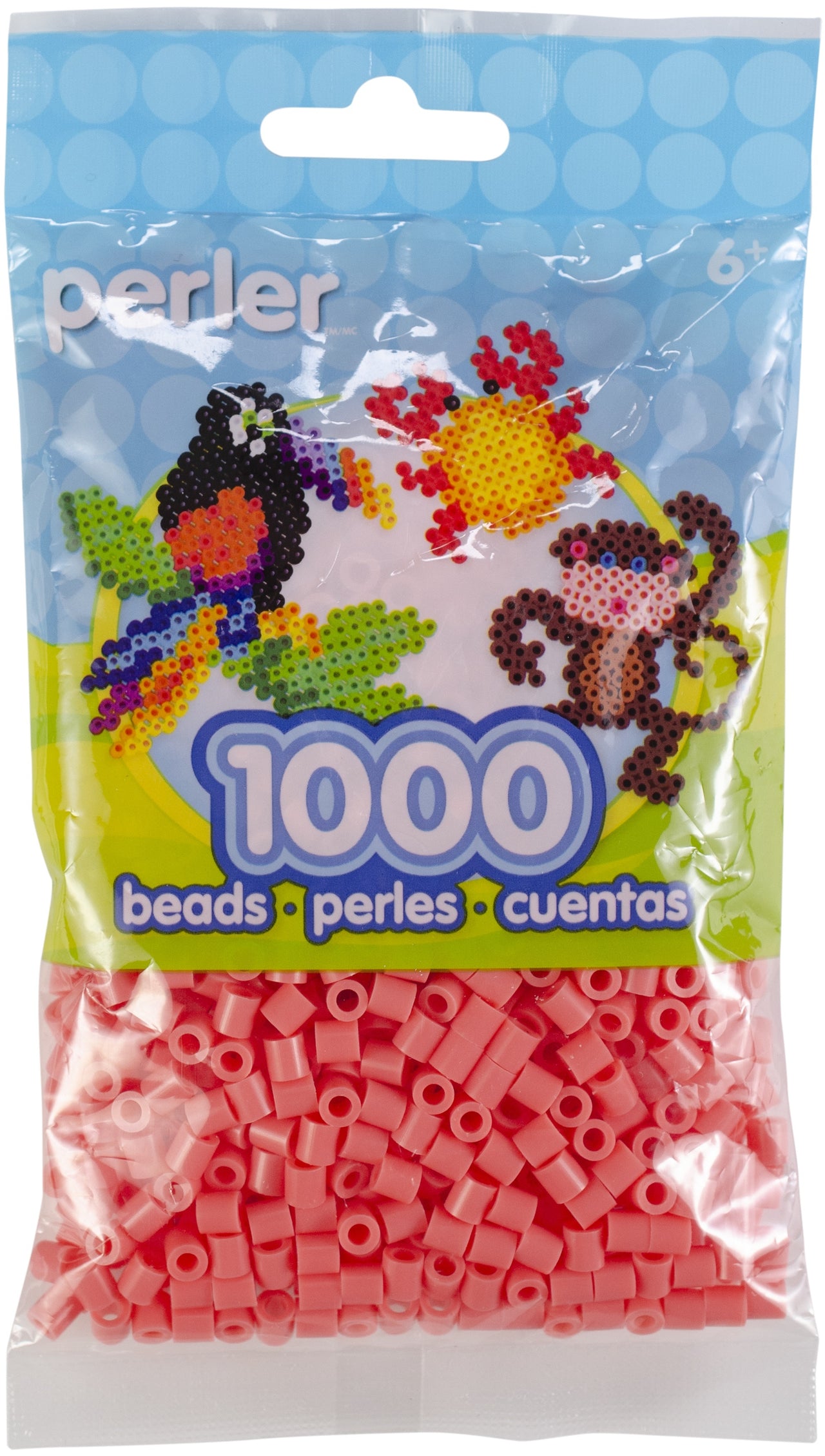 Perler Beads 1,000/Pkg - Salmon