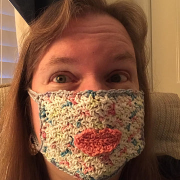 EASY Crochet Face Mask with Filter Pocket