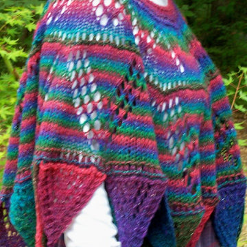 Multi-faceted Shawl (knit in the round)