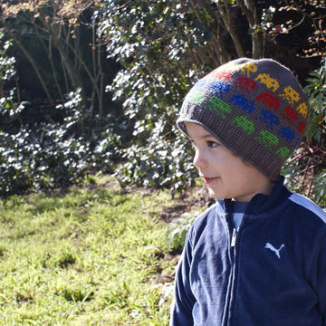 Alien Invasion Crochet Beanie