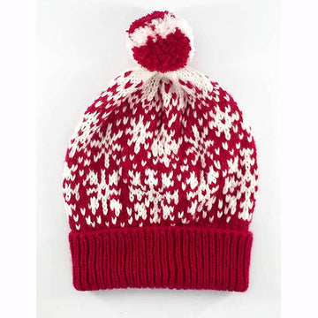 Snow Flurries & Flakes Hat