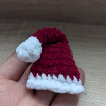 Santa Hat Christmas Hair Clip English-US