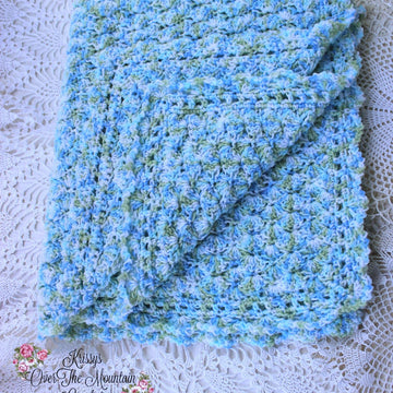One Ball Shells Baby Blanket