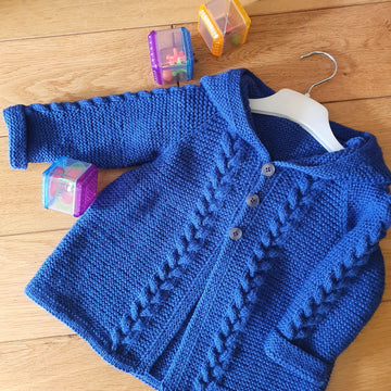 Baby Coat in Stylecraft DK