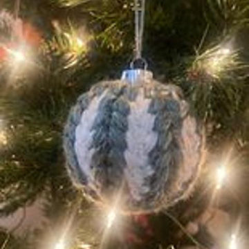 Pearls of Christmas Ornament
